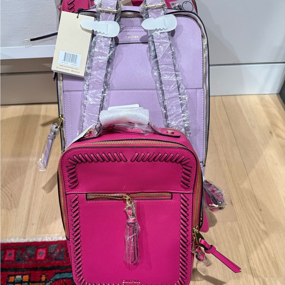 Calpak Kaya Mini Fuschia Backpack
